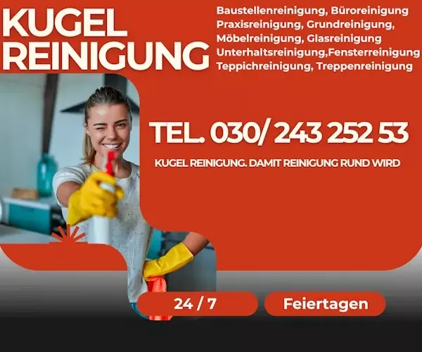 Gebäudereinigung Berlin 19 Kugel Gebäudereinigung Berlin. Jetzt das Gebäude reinigen lassen.